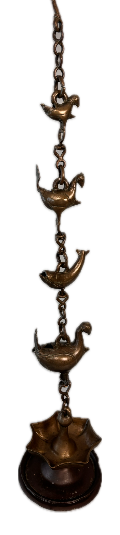 Indian Bronze Oil Burner