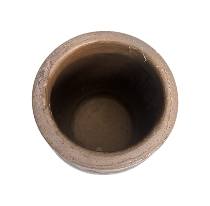 19th Century American Stoneware Advertising Jar 2 Gal. E. J. MILLER & CO. / ALEXANDRIA