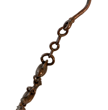 Thooku Vilakku – Antique Hindu Temple Hanging Oil Lamp