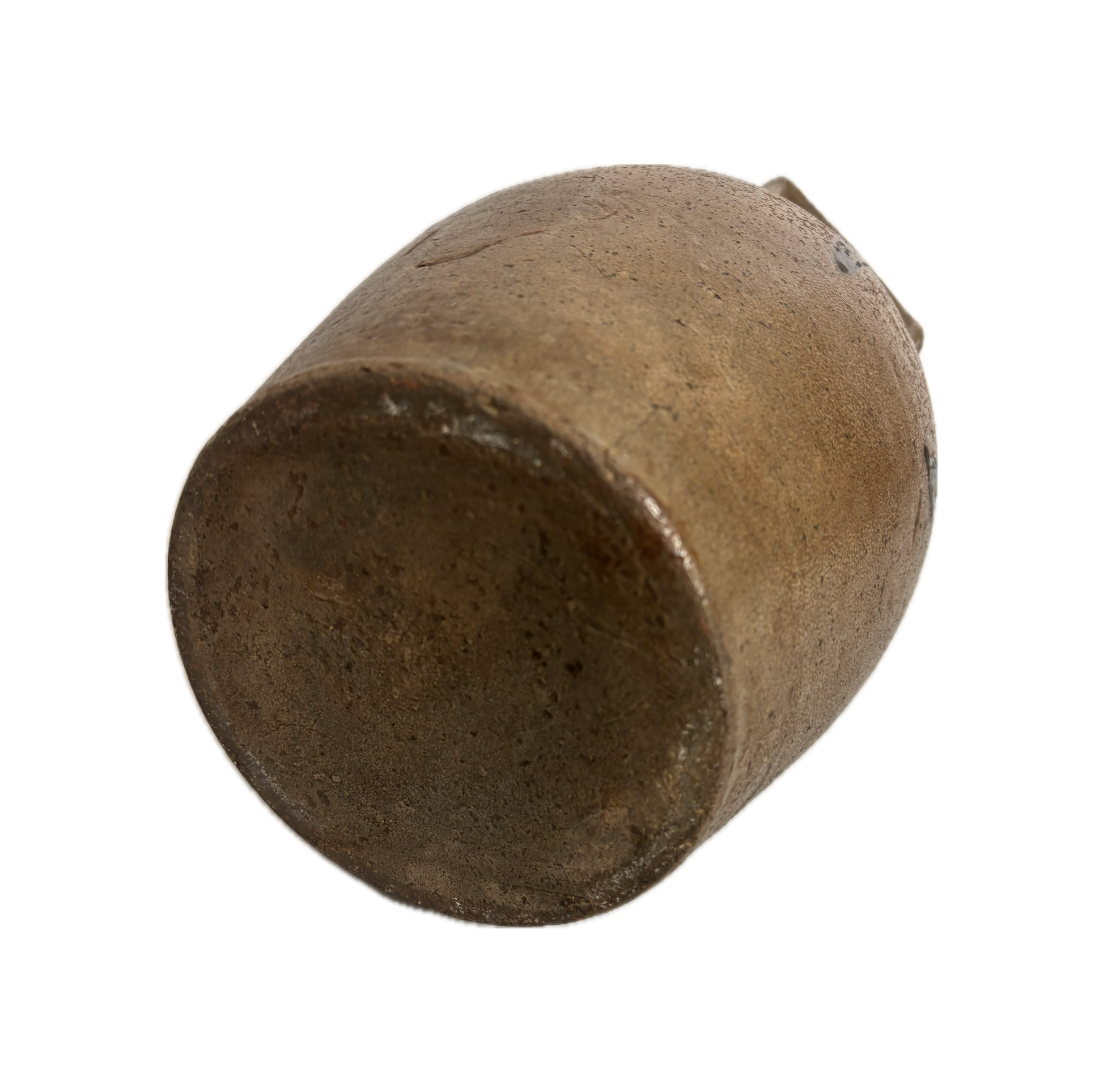 American Stoneware Crock on White Background