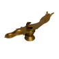 19th century Indian bronze Changalvetta ritual oil lamp, full view