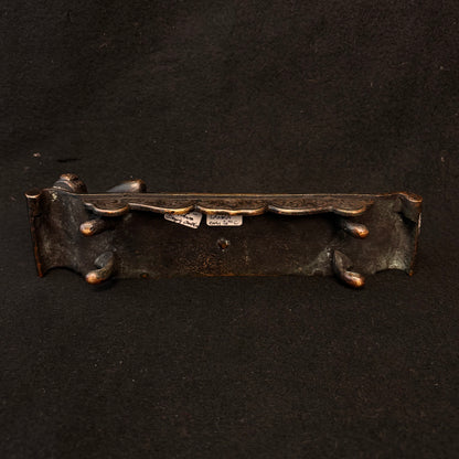 Full-length view of substantial Sri Lankan bronze reclining Buddha, 1.803 kg